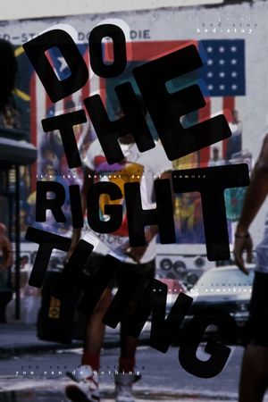 Do the Right Thing's poster