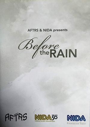 Before the Rain's poster
