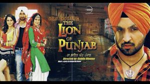 The Lion of Punjab's poster