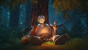 The Wild Robot's poster