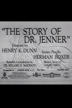 The Story of Dr. Jenner's poster