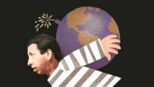 The Man Who Bought the World's poster