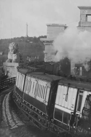 Menai Bridge, the Day Irish Mail from Euston Entering the Tubular Bridge Over the Menai Straits's poster