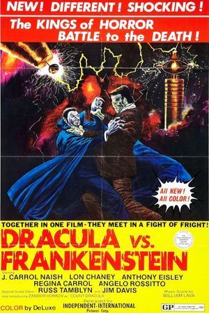 Dracula vs. Frankenstein's poster