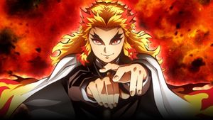 Demon Slayer: Kimetsu no Yaiba - The Movie: Mugen Train's poster