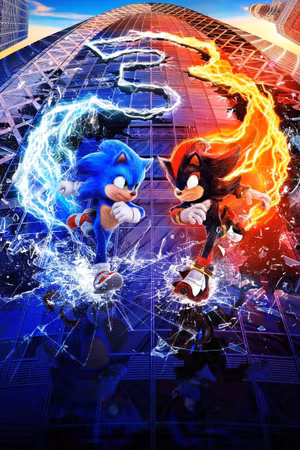 Sonic the Hedgehog 3's poster