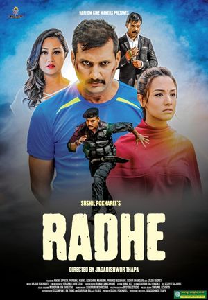 Radhe's poster