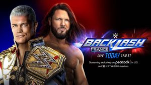 WWE Backlash: France's poster