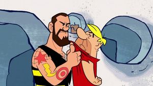 The Flintstones and WWE: Stone Age SmackDown!'s poster