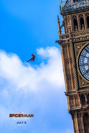 Spider-Man: Far from Home's poster
