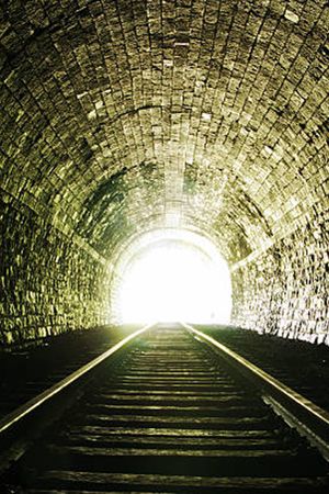 Light at the end of the tunnel's poster