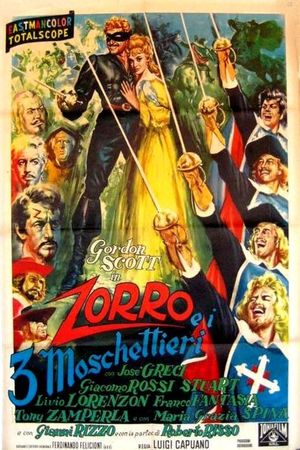 Zorro and the Three Musketeers's poster