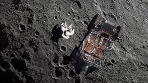 The Moon's poster