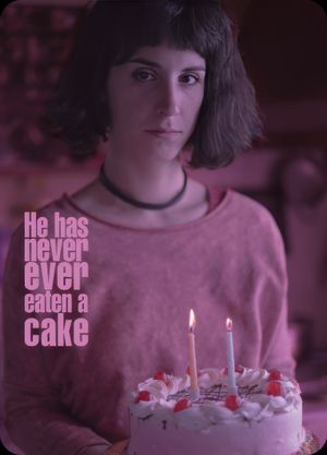 He has never ever eaten a cake's poster