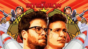 The Interview's poster