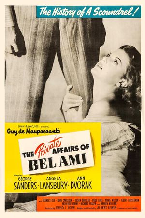 The Private Affairs of Bel Ami's poster
