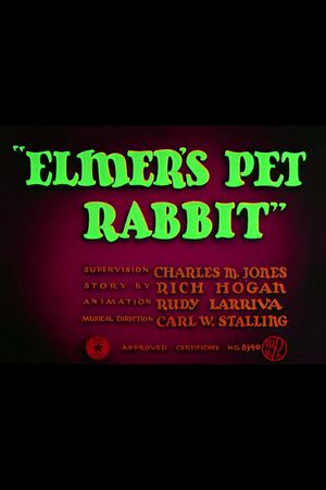 Elmer's Pet Rabbit's poster