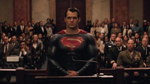 Batman v Superman: Dawn of Justice's poster