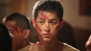The Battleship Island's poster