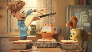 The Garfield Movie's poster