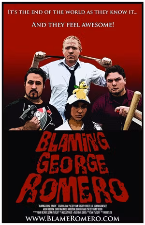 Blaming George Romero's poster