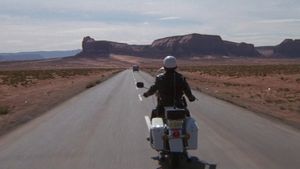 Electra Glide in Blue's poster