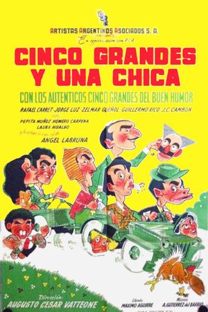 Cinco grandes y una chica's poster