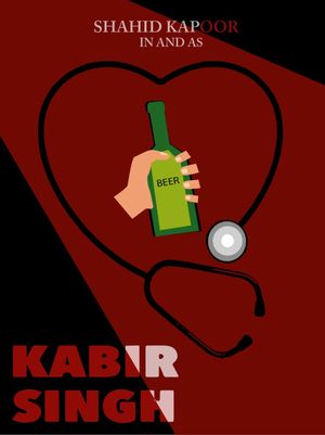 Kabir Singh's poster