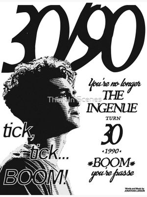 tick, tick... BOOM!'s poster