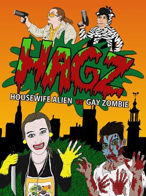 Housewife Alien vs. Gay Zombie's poster