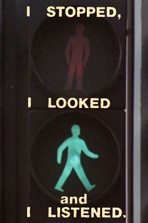 I Stopped, I Looked and I Listened's poster