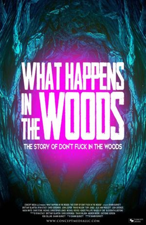 What Happens In The Woods's poster