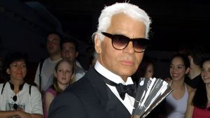 Lagerfeld, the Kaiser of Fashion's poster