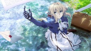 Violet Evergarden: The Movie's poster