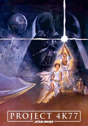 Project 4K77 - fan remake of original star wars's poster