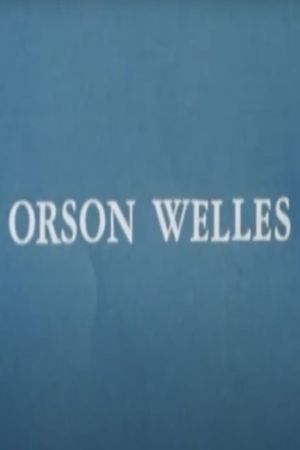 Portrait: Orson Welles's poster