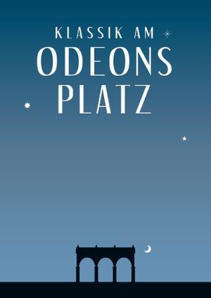 Klassik am Odeonsplatz 2023 - Giuseppe Verdi's poster