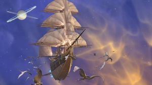 Treasure Planet's poster