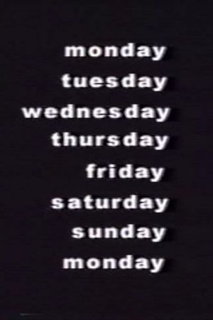 monday tuesday wednesday thursday friday saturday sunday monday's poster