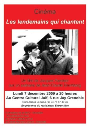 Les lendemains qui chantent's poster