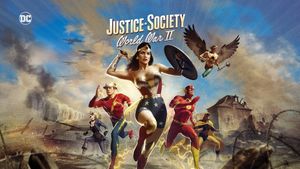 Justice Society: World War II's poster