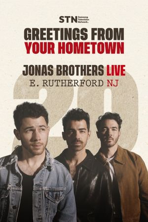 JONAS20 Greetings from Your Hometown - East Rutherford, NJ's poster