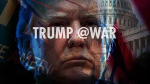 Trump @War's poster