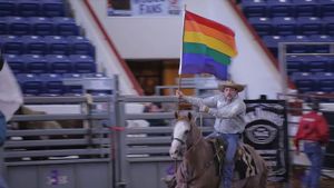 Queens & Cowboys: A Straight Year on the Gay Rodeo's poster