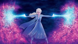 Frozen II's poster