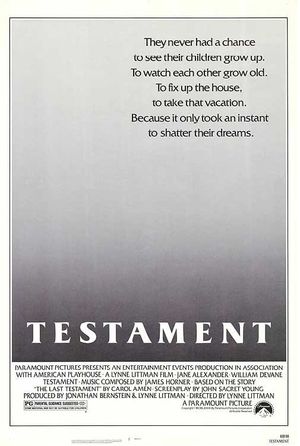 Testament's poster