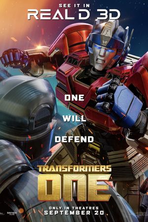 Transformers One's poster