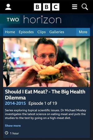 Should I Eat Meat? The Big Health Dilemma's poster