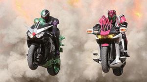 Kamen Rider Movie War 2010: Kamen Rider vs. Kamen Rider W & Decade's poster