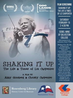 Shaking It Up: The Life and Times of Liz Carpenter's poster